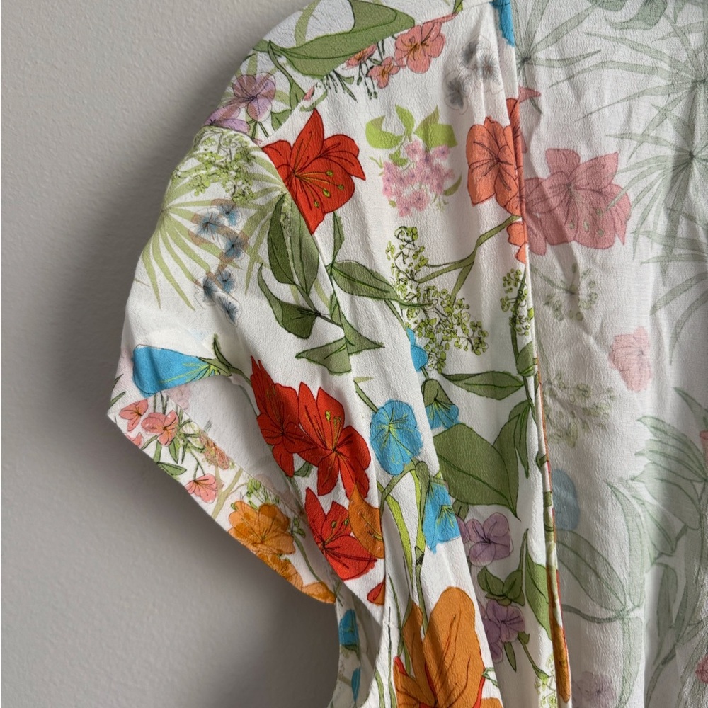 NWT & Other Stories wrap maxi dress in multi floral print - Picture 5 of 7